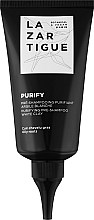 Oczyszczający antybakteryjny wstępny szampon - Lazartigue Purify Purifying Pre-Shampoo White Clay — Zdjęcie N1