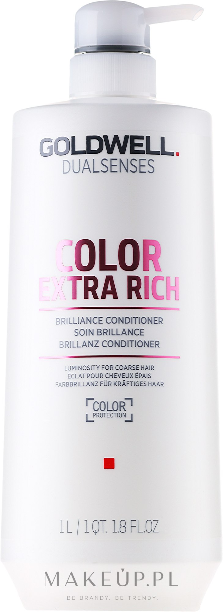 Nabłyszczająca odżywka do włosów farbowanych - Goldwell Dualsenses Color Extra Rich Brilliance Conditioner — Zdjęcie 1000 ml
