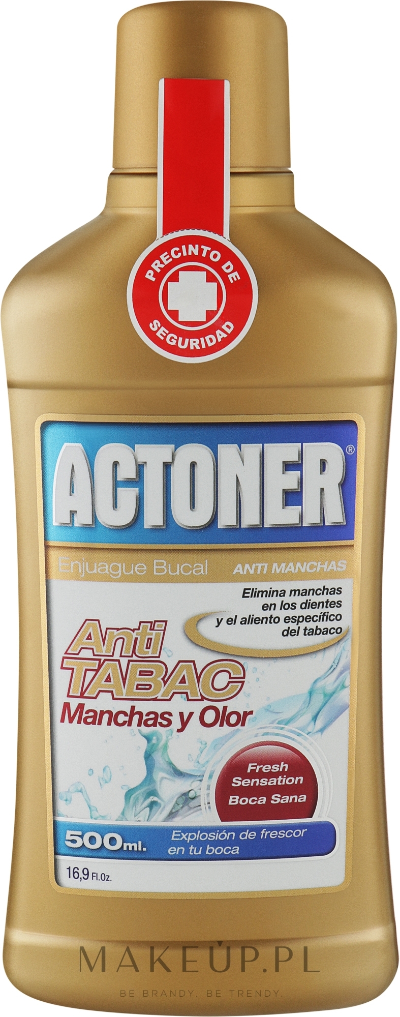 Płyn do płukania ust Antitobacco - Tulipan Negro Actoner Anti Tobacco Mouthwash — Zdjęcie 500 ml