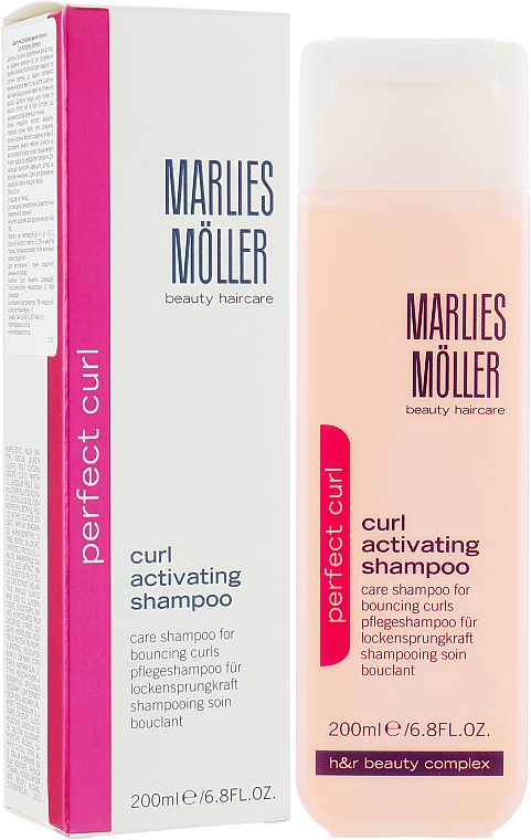 Szampon do włosów kręconych - Marlies Moller Perfect Curl Curl Activating Shampoo