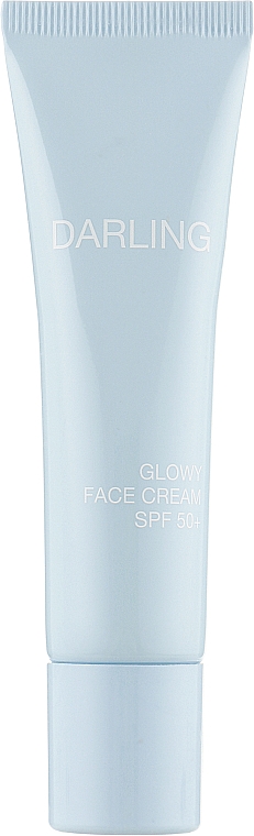 Krem przeciwsłoneczny do twarzy i dekoltu - Darling Glowy Face Cream SPF 50+ — Zdjęcie N1