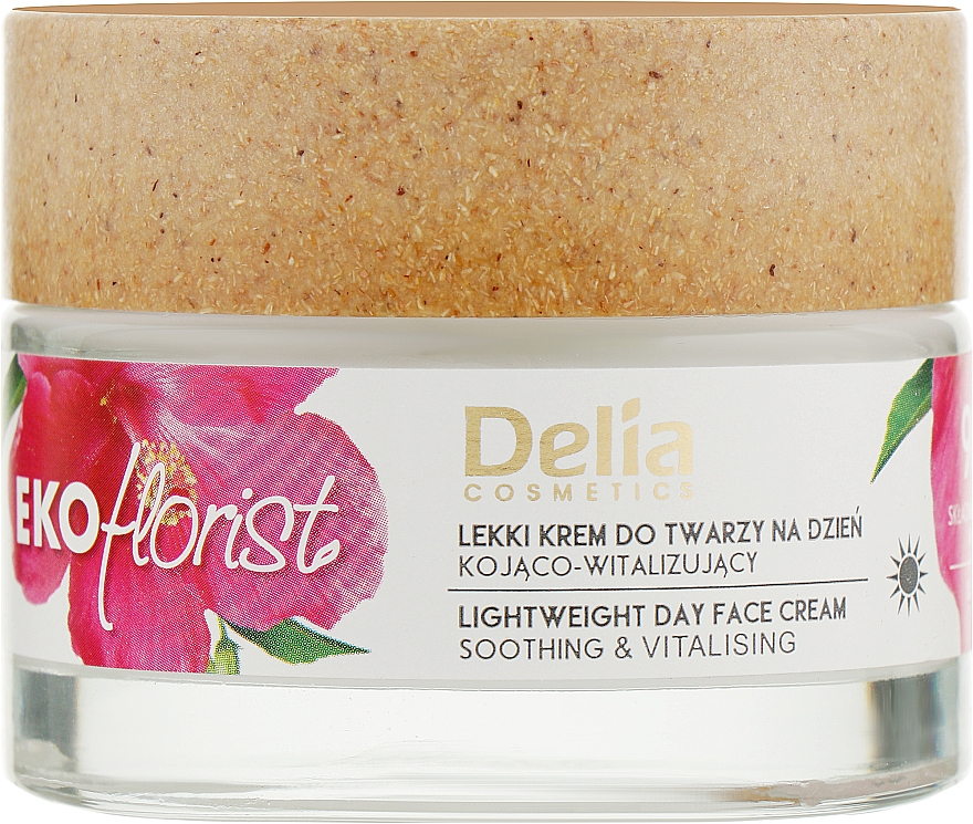 Kojąco-witalizujący krem do twarzy na dzień - Delia Cosmetics Ekoflorist — Zdjęcie N1