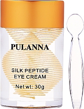 Krem pod oczy z peptydami jedwabiu - Pulanna Silk Peptide Eye Cream  — Zdjęcie N1