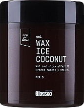 Ekstra mocny żel-wosk z kokosem - Glossco Gel Wax Ice Coconut — Zdjęcie N1