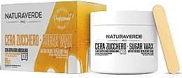 Kup Zestaw do depilacji - Naturaverde Pro Sugar Wax For Microvawe sugar/wax/250ml + depil/spatula/10pc)