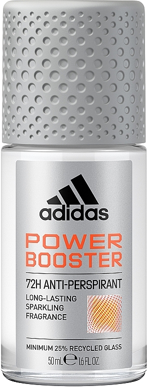 Dezodorant-antyperspirant w kulce dla mężczyzn - Adidas Power Booster 72H Anti-Perspirant Roll-On — Zdjęcie N1