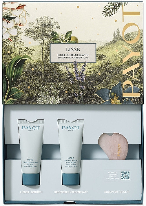 Zestaw - Payot Lisse Smoothing Cares Ritual (cr/2x30ml + massager/1pc)  — Zdjęcie N2