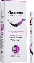 Odżywka stymulująca wzrost rzęs i brwi - Dermena Lash Care Conditioner For Eyelashes And Eyebrows — Zdjęcie N2