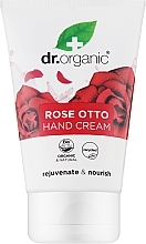 Krem do rąk i paznokci Róża Otto - Dr Organic Bioactive Skincare Organic Rose Otto Hand & Nail Cream — Zdjęcie N2
