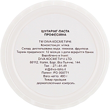 Miękka pasta cukrowa do depilacji - Diva Cosmetici Sugaring Professional Line Soft — Zdjęcie N3