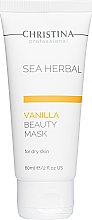 Kup Waniliowa maseczka do skóry suchej - Christina Sea Herbal Beauty Mask Vanilla