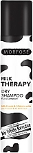 Suchy szampon do włosów Mleczny - Morfose Milk Therapy Dry Shampoo — Zdjęcie N1