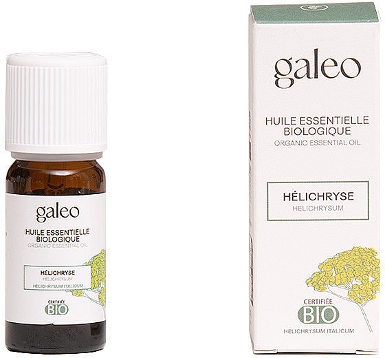 Olejek eteryczny Helichrysum Italicum - Galeo Organic Essential Oil Helichrysum Italicum — Zdjęcie N2