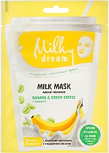 Kup Maseczka do twarzy z bananem i zieloną kawą - Milky Dream