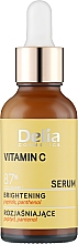 Kup Rozjaśniające serum do twarzy, szyi i dekoltu z witaminą C - Delia Vitamin C Serum 