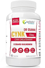 Kup Suplement diety z cynkiem, malinowy - Wish Pharmaceutical