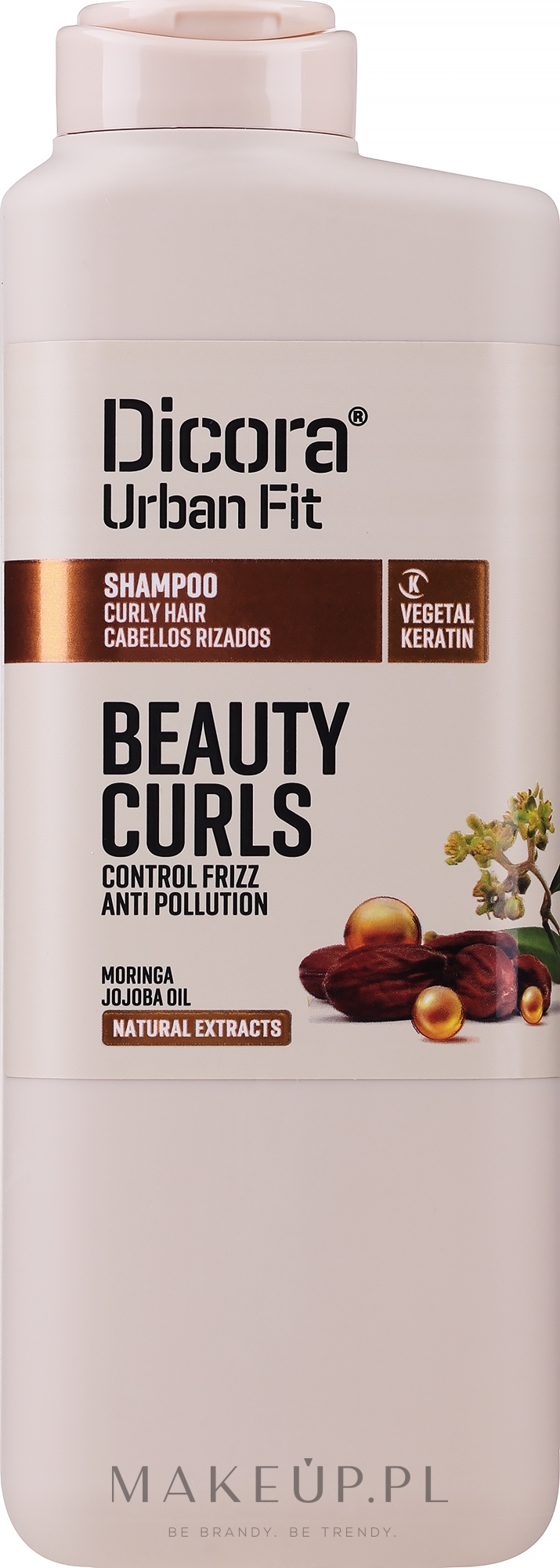 Szampon do włosów kręconych - Dicora Urban Fit Shampoo Beauty Curls — Zdjęcie 400 ml
