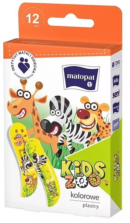 Plastry medyczne Matopat Kids Zoo - Matopat — Zdjęcie N1