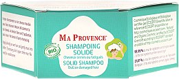 Organiczny szampon w kostce do włosów matowych i zmęczonych - Ma Provence Solid Shampoo — Zdjęcie N3