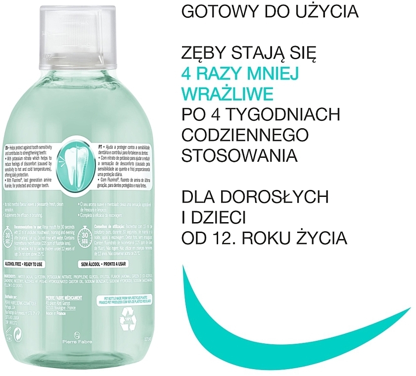 Płyn do płukania ust - Pierre Fabre Eludril Sensitive Mouthwash — Zdjęcie N4