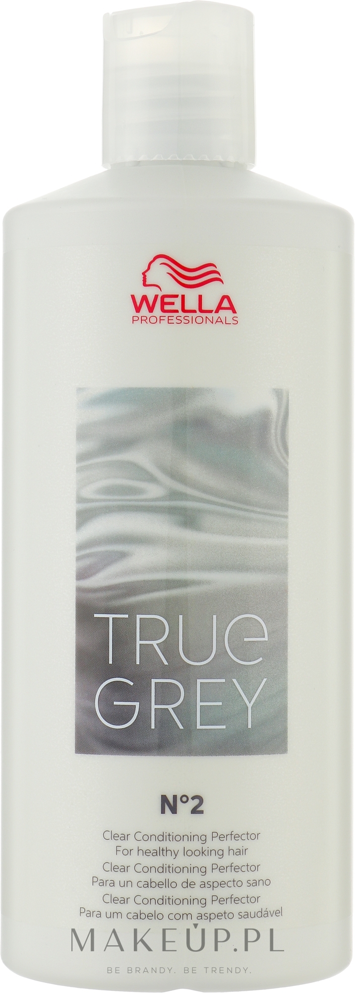 Krem do pielęgnacji włosów farbowanych - Wella Professionals True Grey Clear Conditioner Perfector — Zdjęcie 500 ml