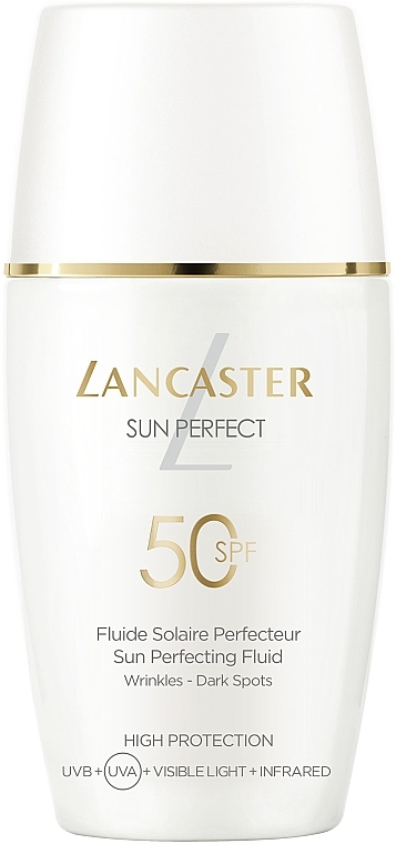Fluid do twarzy z filtrem przeciwsłonecznym - Lancaster Sun Perfect Sun Perfecting Fluid SPF 50