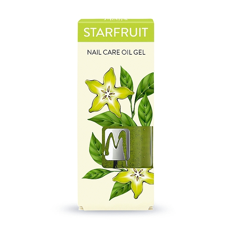 Olejek-żel do pielęgnacji paznokci Karambola - Moyra Nail Care Oil Gel Starfruit — Zdjęcie N1