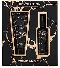 Kup Zestaw - Makeup Revolution Illuminating Prime & Fix Duo (f/primer/25ml + fix spr/50ml)