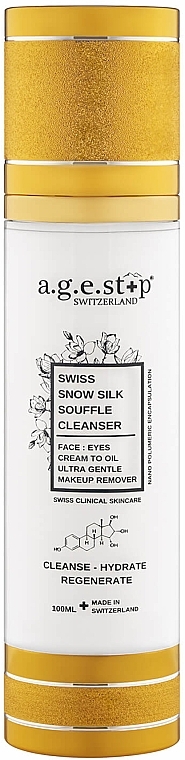 Środek do mycia twarzy - A.G.E. Stop Swiss Snow Silk Souffle Cleanser — Zdjęcie N1