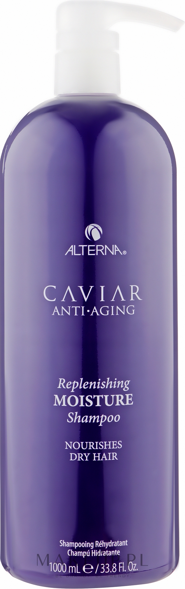 Nawilżający szampon do włosów - Alterna Caviar Anti-Aging Replenishing Moisture Shampoo — Zdjęcie 1000 ml