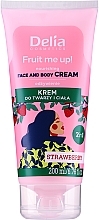 Kup Krem do twarzy i ciała Truskawka - Delia Fruit Me Up! Face & Body Cream 2in1 Strawberry Scented