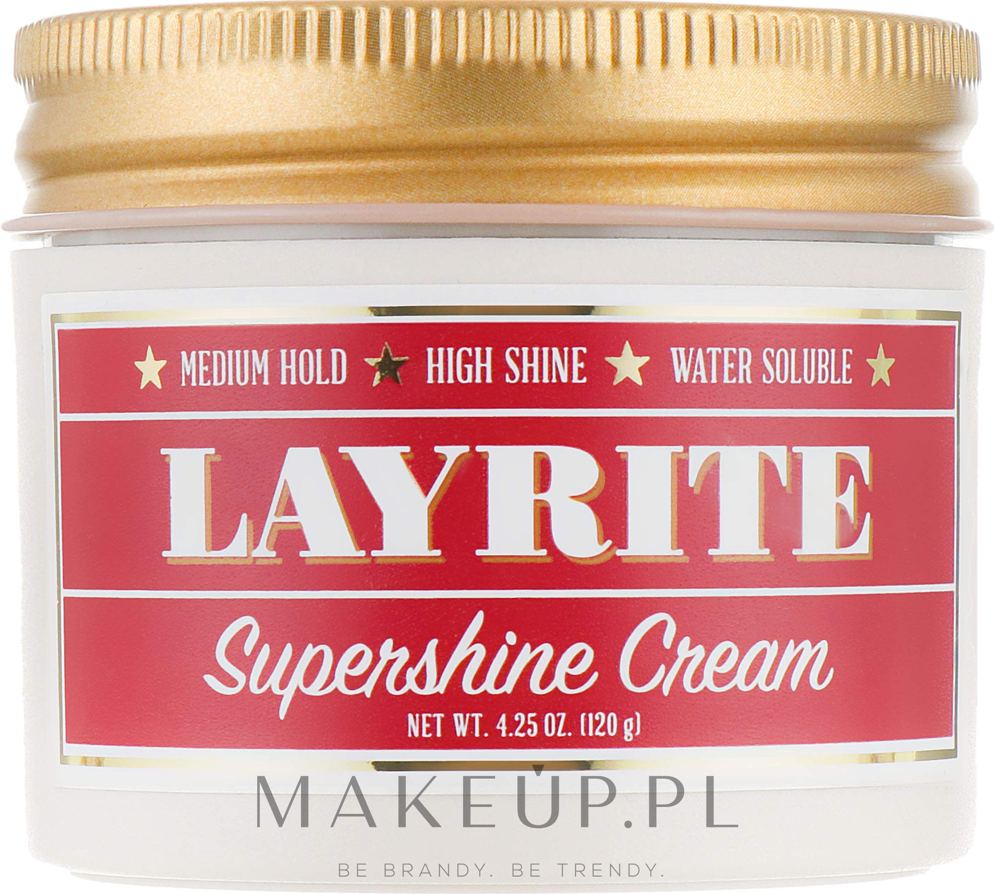 Wygładzający krem do stylizacji włosów - Layrite Supershine Hair Cream — Zdjęcie 120 g