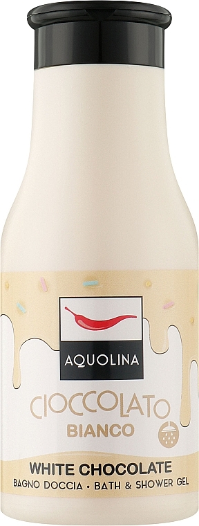Pianka do kąpieli Biała czekolada - Aquolina Bath Foam White Chocolate