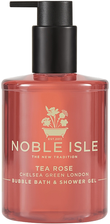 Noble Isle Tea Rose - Naturalny żel pod prysznic — Zdjęcie N1