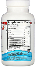Suplement diety Omega-3, 830 mg, smak truskawkowy - Nordic Naturals DHA Strawberry — Zdjęcie N2