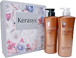Kup Zestaw odżywczy do pielęgnacji włosów - KeraSys Salon Care Nutritive Ampoule (shm 470 ml + cond 470 ml)