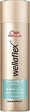 Kup Lakier do włosów o bardzo mocnym utrwaleniu - Wella Wellaflex Invisible Hold Hairspray