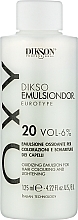 Utleniacz do włosów - Dikson Oxy Oxidizing Emulsion For Hair Colouring And Lightening 20 Vol-6% — Zdjęcie N1