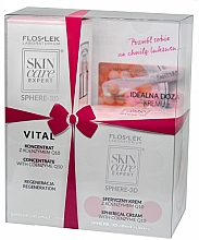 Kup Zestaw - Floslek Skin Care Expert Vital (cream 10,5 g + serum 30 ml)