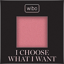 Róż do policzków - Wibo I Choose What I Want Blusher (wymienny wkład) — фото N1