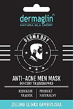 Kup Maska do twarzy dla mężczyzn Przeciwtrądzikowa - Dermaglin Anti-Acne Men Mask