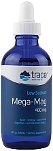 Suplement diety Liquid Magnesium - Trace Minerals Mega-Mag, 400 mg  — Zdjęcie N1