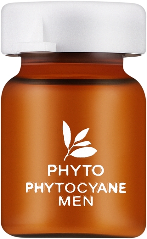 Ampułki przeciw wypadaniu włosów dla mężczyzn - Phyto Phytocyane Men Treatment — Zdjęcie N2