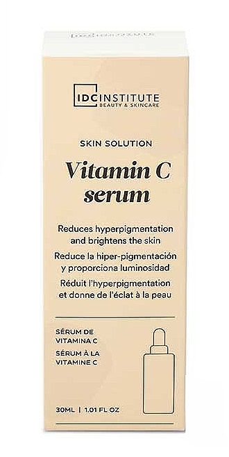 Nawilżające serum do twarzy z witaminą C - IDC Institute Skin Solution Vitamin C Facial Serum — Zdjęcie N2