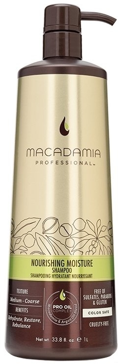 Nawilżający szampon - Macadamia Professional Nourishing Moisture Shampoo — Zdjęcie N1