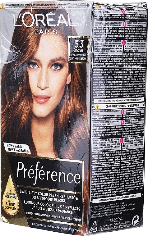 PRZECENA! L'Oreal Paris Recital Preference - farba do włosów * — Zdjęcie N3