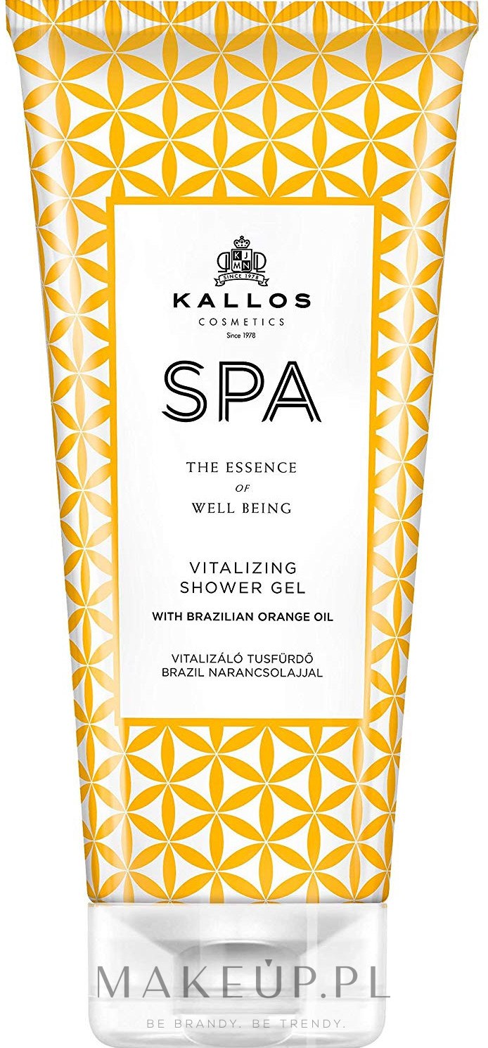 Rewitalizujący żel pod prysznic - Kallos Cosmetics Spa Vitalizing Shower Gel  — Zdjęcie 200 ml