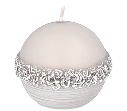 Kup Świeca dekoracyjna Bella ball, 8 cm, szara - Artman Bella
