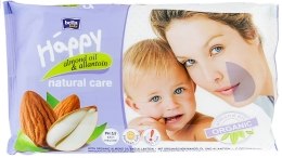 Kup Chusteczki nawilżane Olej migdałowy - Bella Baby Happy Natural Care Almond Oil & Allantoin