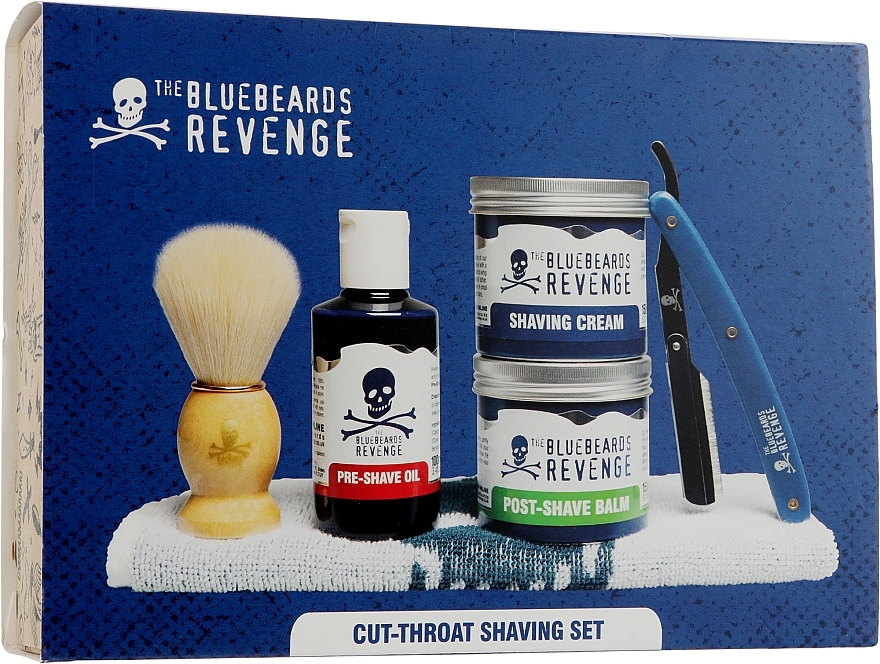 Zestaw, 6 produktów - The Bluebeards Revenge Cut-Throat Shaving Set — Zdjęcie N1